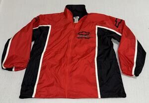Vintage Racing Champions Apparel Chevrolet Racking NASCAR Windbreaker Jacket (L)